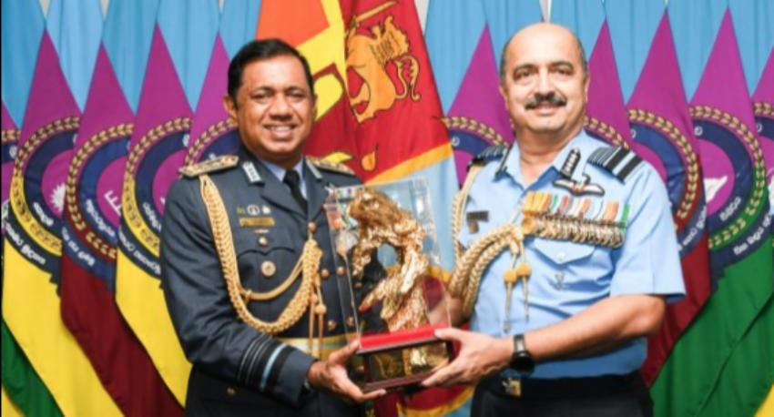 Indian Air Chief meets Air Force, Navy Commanders
